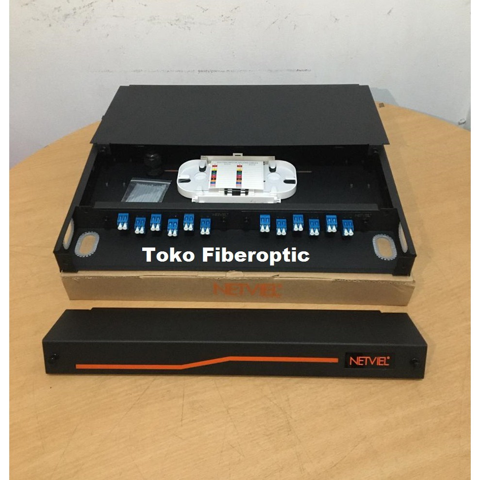 Jual Netviel OTB Rackmounted LC 4 port - 24 port Singlemode | Shopee ...