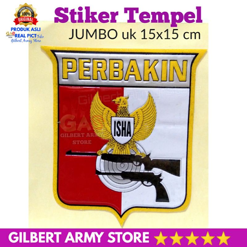 Jual Stiker Tempel Kopasus Ukuran Jumbo Besar Airborne Pm Polisi