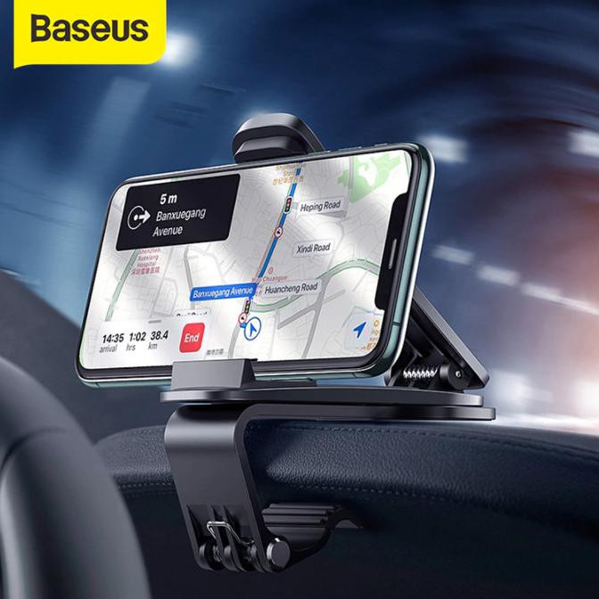 Jual Baseus Holder Hp Dashboard Mobil Universal Jepit Car Phone Mount