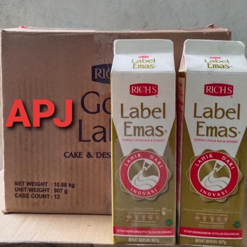 Jual Rich Gold Label Label Emas 907gr | Shopee Indonesia