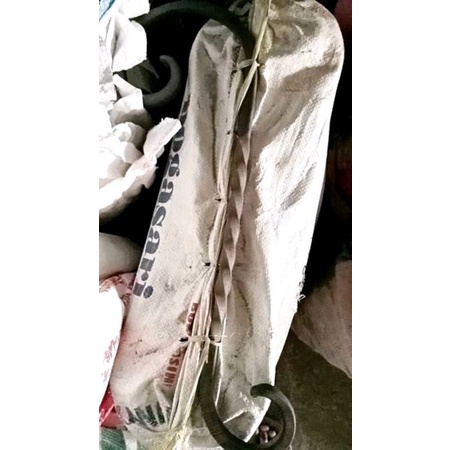 Jual Leter S ulir tengah besi nako panjang 40cm aksesoris pagar besi