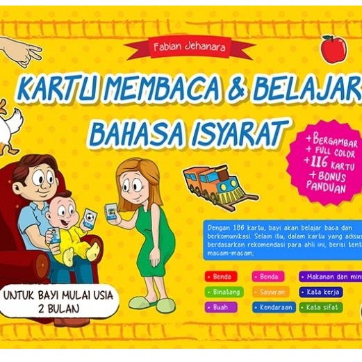 Jual Kartu Membaca & Belajar Bahasa Isyarat Untuk Bayi | Shopee Indonesia