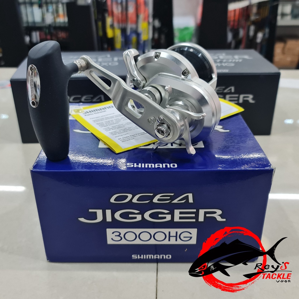 Moulinet Casting Mer Shimano Ocea Jigger F Custom 2001 NR HG - Leurre