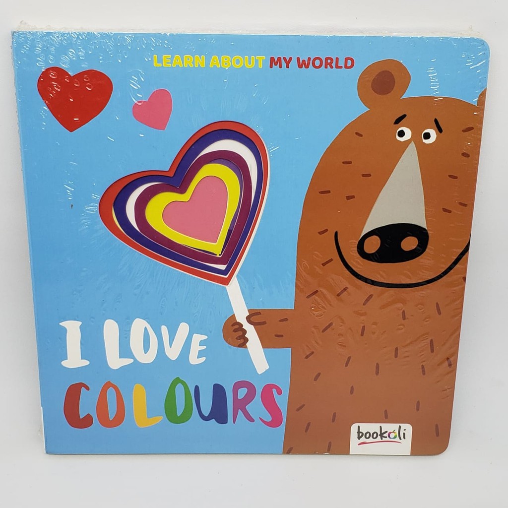 Jual I Love Colours Buku Anak Belajar Bahasa Inggris Warna "I Love