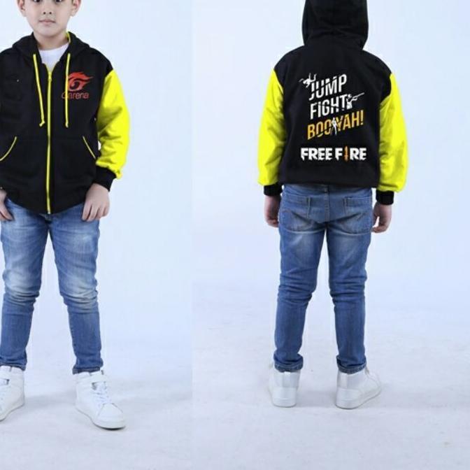 Jual Jaket ff Anak Laki Laki Jaket ff Anak jaket free fire anak laki