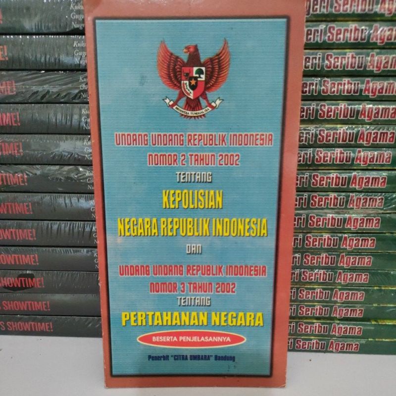 Jual Buku Original - Buku Undang-undang Republik Indonesia Tentang ...