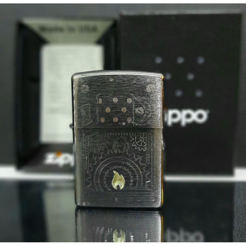Jual ORIGINAL ZIPPO 49419 PFF20 ZIPPO INSERT DESIGN Shopee Indonesia