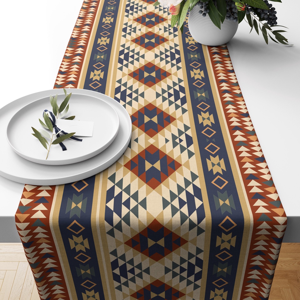 Jual TABLE RUNNER TAPLAK MEJA PRINT MOTIF TURKISH KALPADOKIA ...