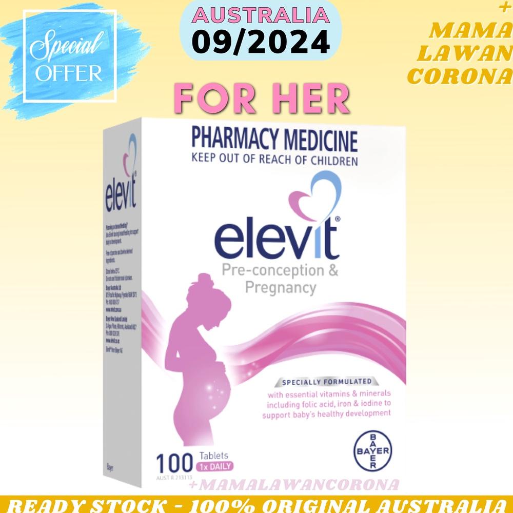 Jual Elevit Pregnancy Pre Conception Multivitamin 100 Tablets Tablet