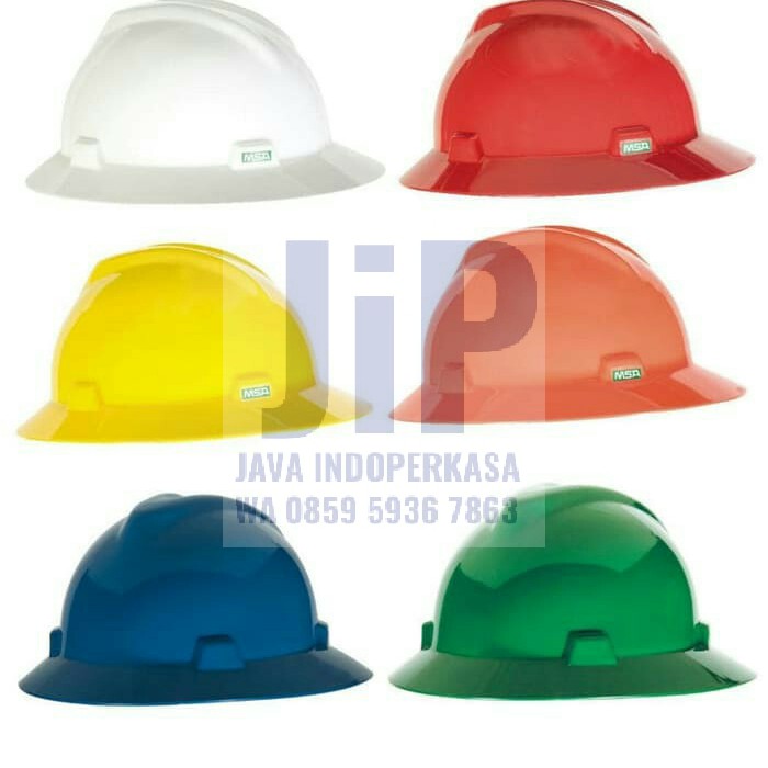 Jual Helm Safety Proyek Putih Msa Full Brim Lokal Sarang Fastrack