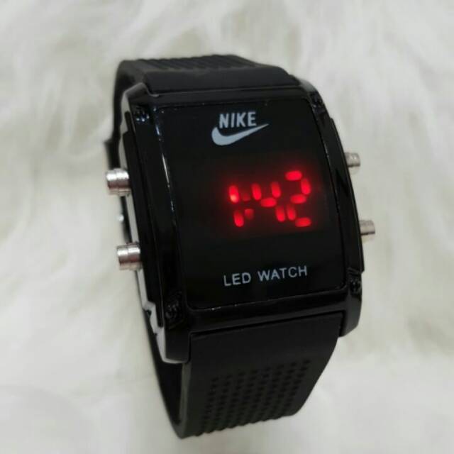 Jam nike store led watch