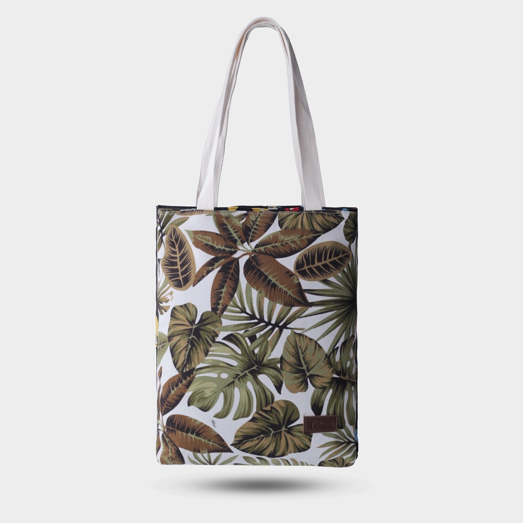 Jual TOTEMI Premium Tote Bag Kanvas Aesthetic Wanita Dengan Lapisan ...