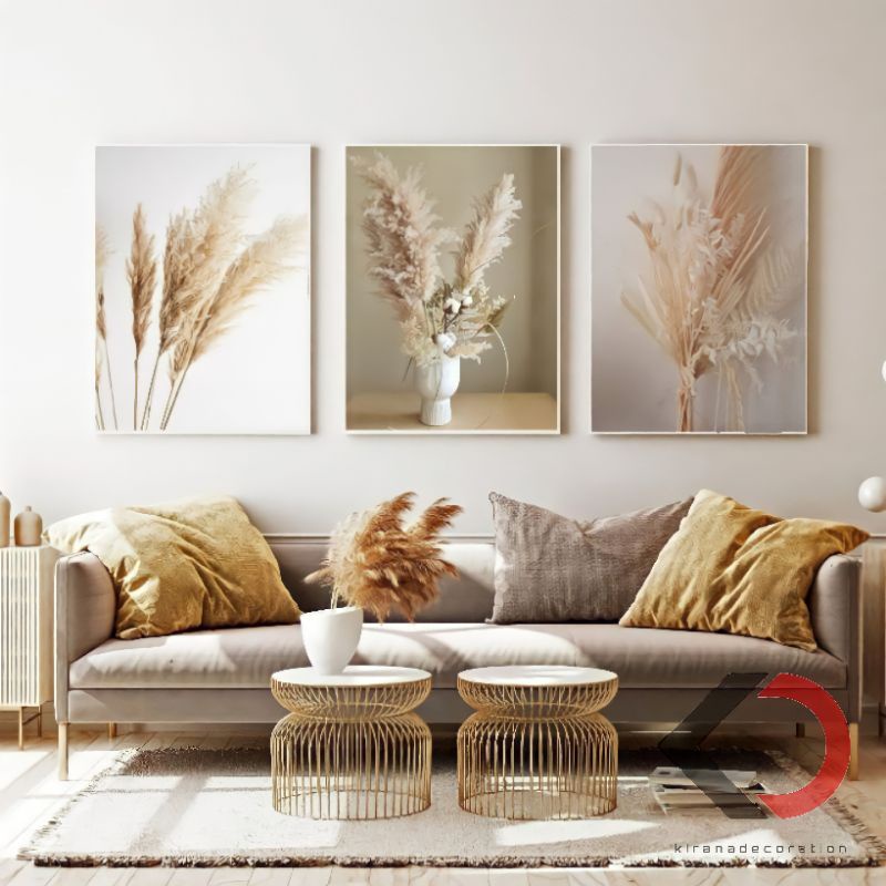 Jual Hiasan dinding bunga keringWalldecor ruang tamu kamar tidur