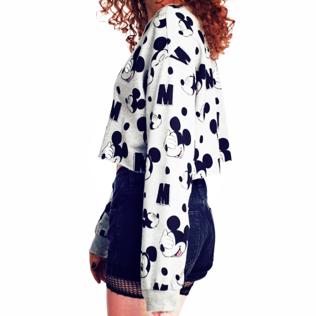 H&m divided mickey mouse store