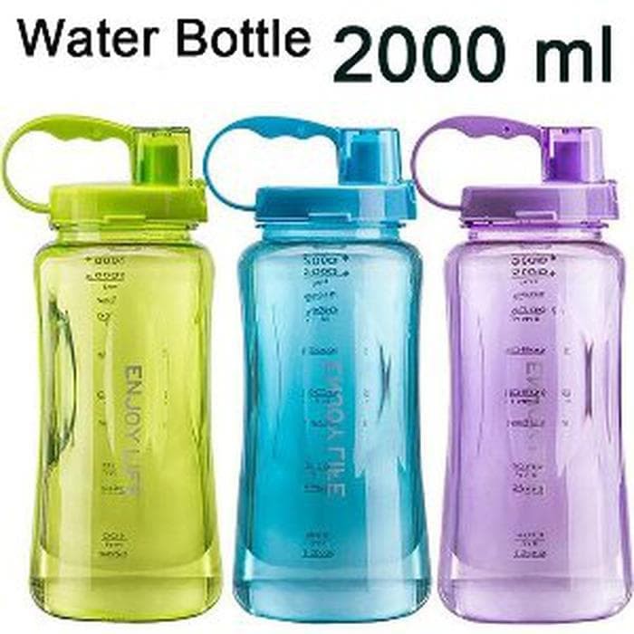 Jual Botol Minum Jumbo / Botol Minum Besar Kapasitas 2 Liter / Botol ...