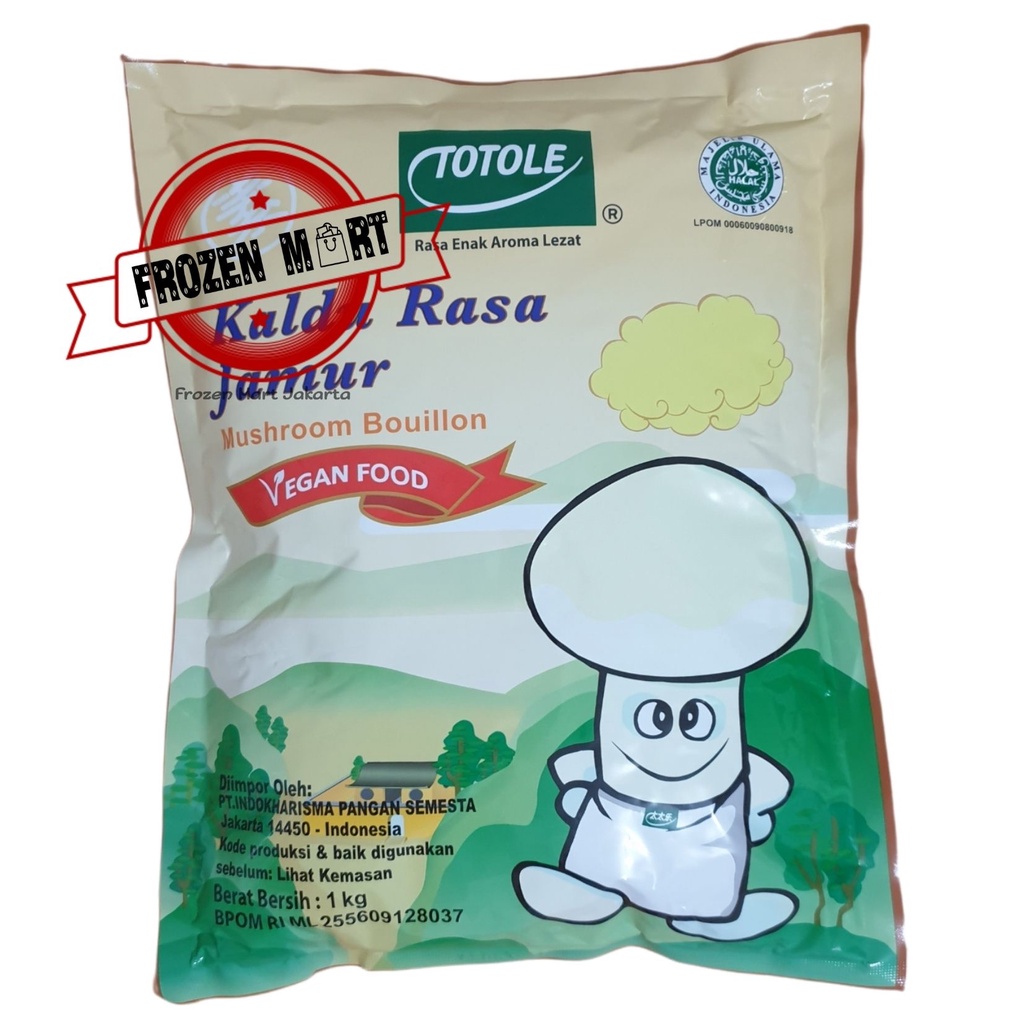 Jual Totole Kaldu Jamur Penyedap Vegetarian Non Msg Micin Jamur 1