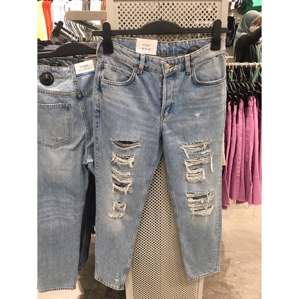 Harga ripped shop jeans h&m