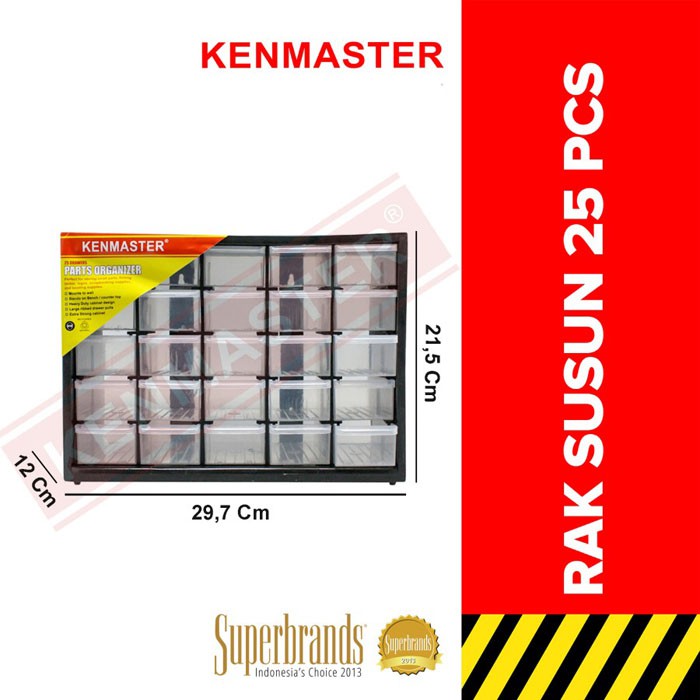 Jual Kenmaster Rak Drawer 25 Susun | Shopee Indonesia