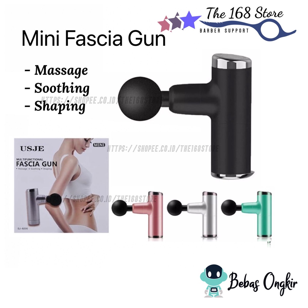 Jual Mini Fascia Fascial Massage Gun Alat Pijat Relaksasi Otot Portable