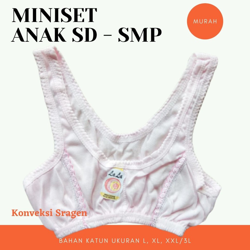 Jual Miniset Anak Perempuan SD-SMP LALA Size L, XL, XXL | Shopee Indonesia