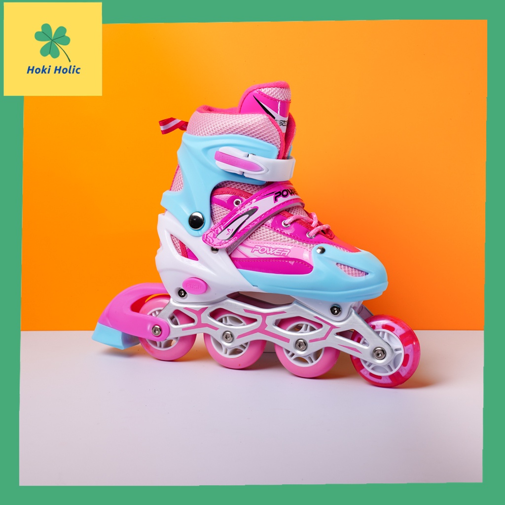 Jual Power Sepatu Roda Inline Skate Anak / Bajaj Terbaru Merk Power ...