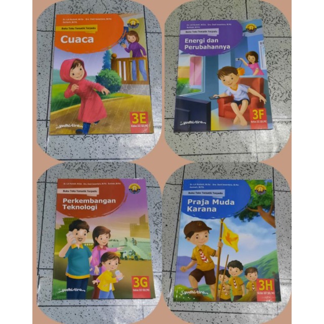 Jual buku teks tematik terpadu SD/MI kelas 3 semester 2 kurikulum 2013 ...