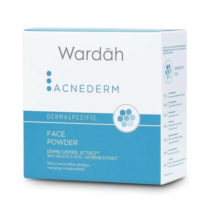 Jual WARDAH ACNEDERM FACE POWDER 20 GR | Shopee Indonesia