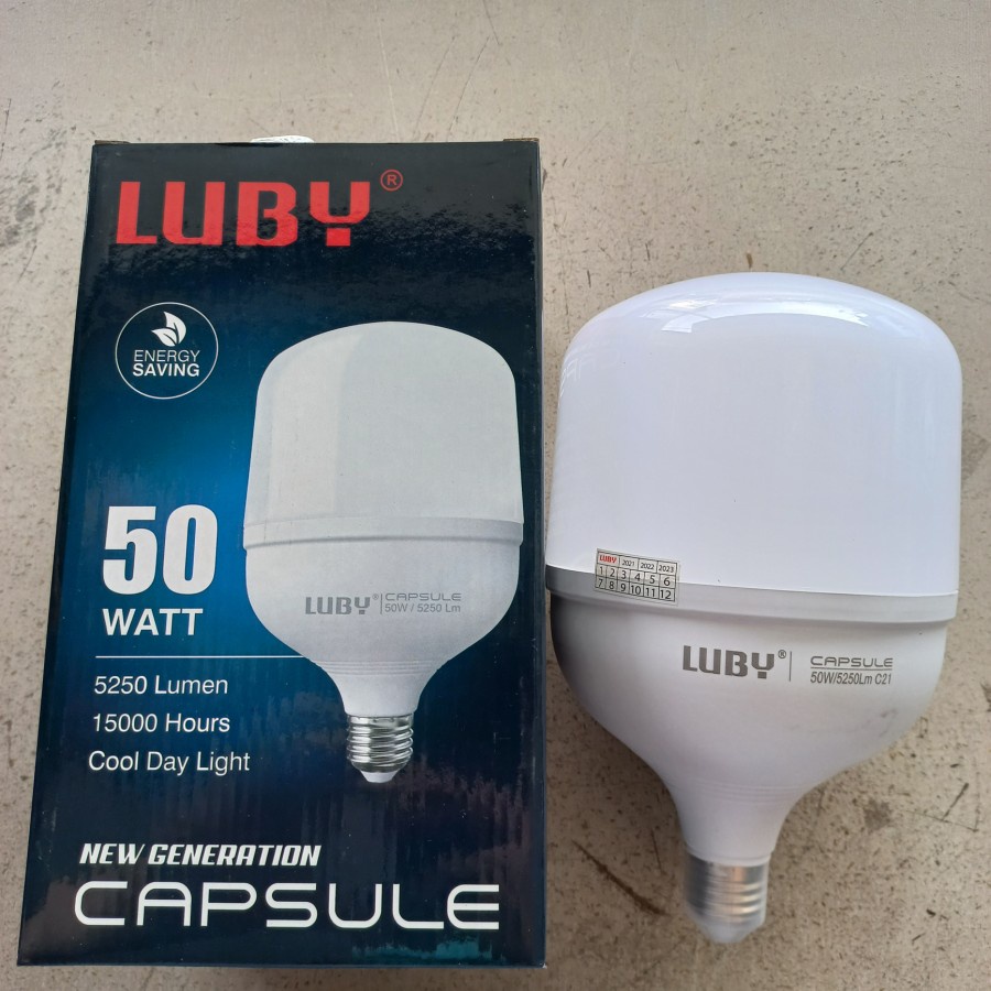 Jual Lampu Led Luby Capsule Cahaya Putih Watt Dan Watt Shopee Indonesia