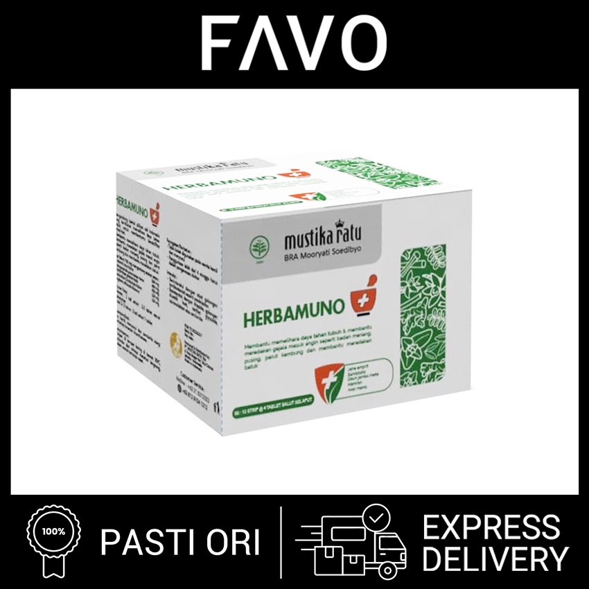 Jual Herbamuno Suplemen Kesehatan - 48 Kaplet - Menjaga Daya Tahan ...