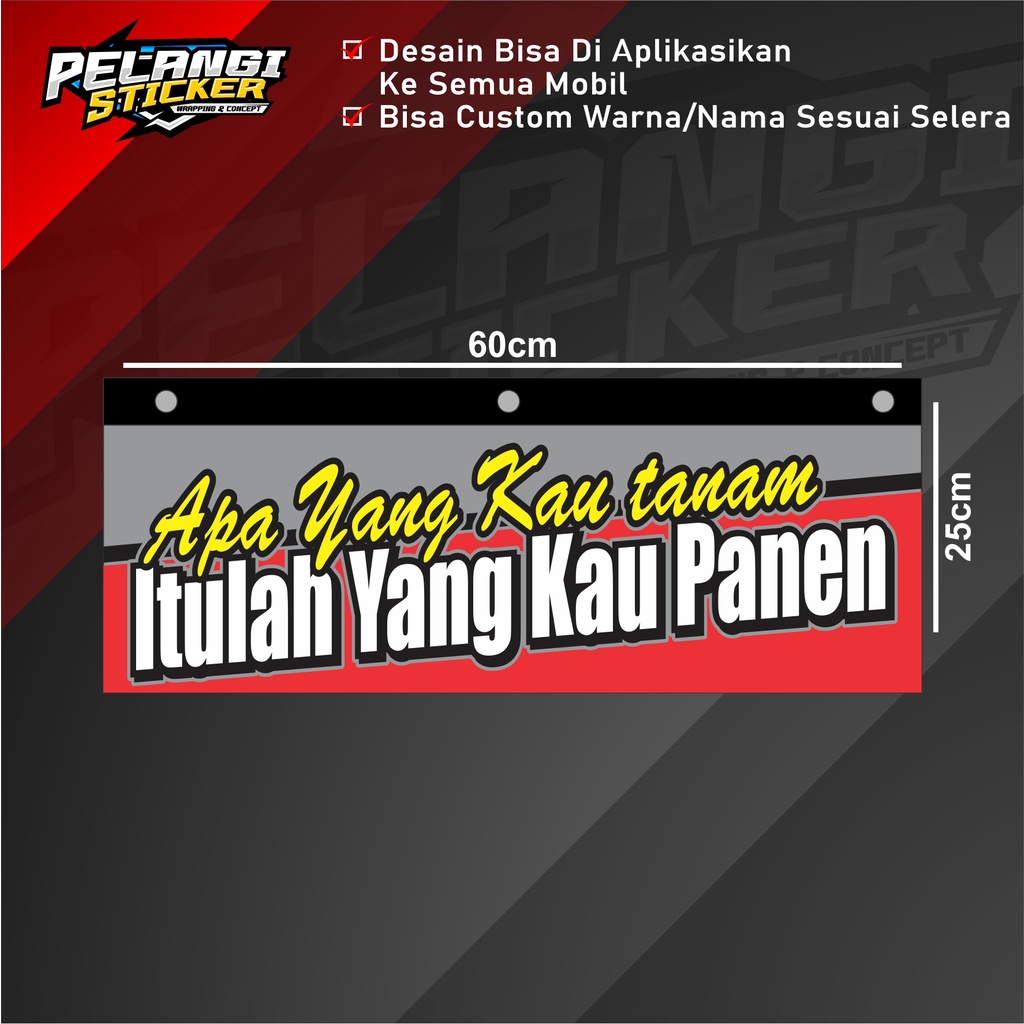 Jual Pesanan Kepet / Karpet Kendaraan Truck Belakang ukuran 60x25 cm ...