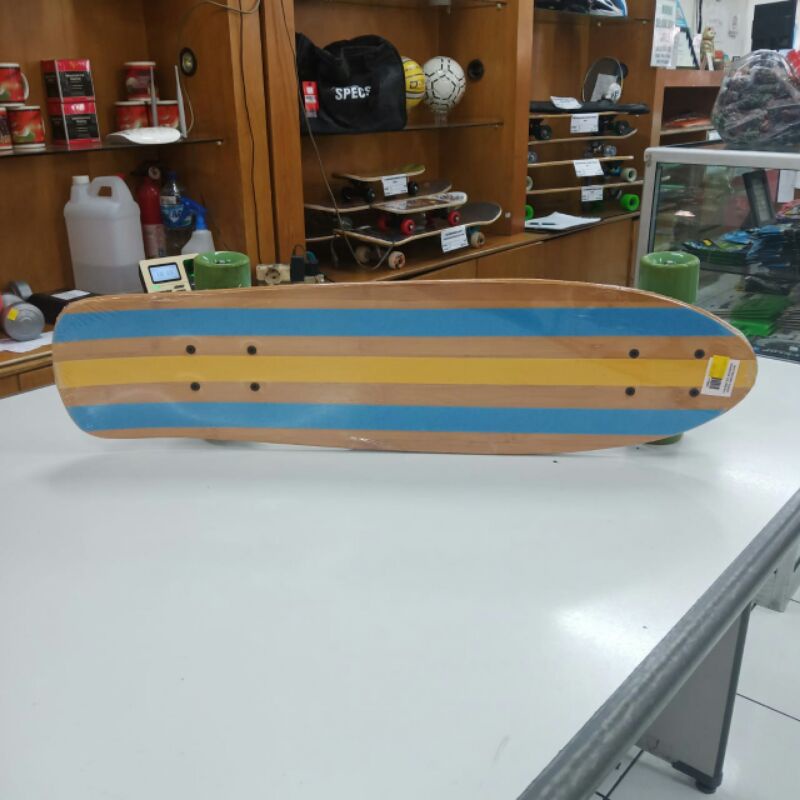 Jual skateboards skateboard skate board papan roda kazor bamboos bambu ...