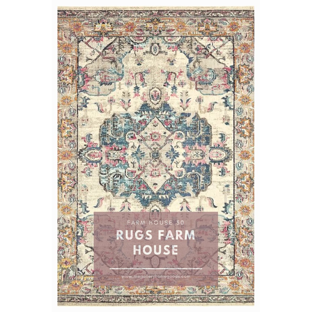 Jual MEGALLERY Rugs Farmhouse 30 | Karpet Print | Rugs Print | karpet ...