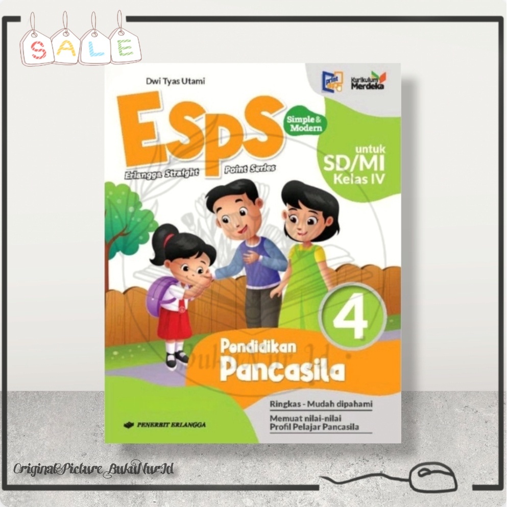 Jual Buku Esps Pendidikan Pancasila Untuk Sdmi Kelas 4 Kurikulum Merdeka 100 Buku Original 5561