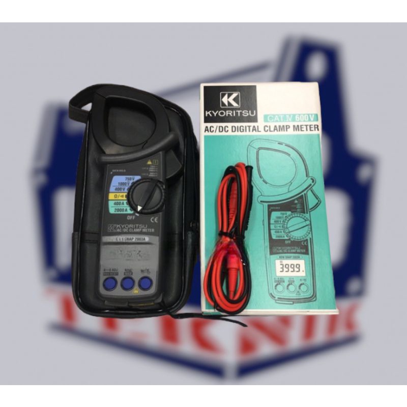 Jual Kyoritsu 2003A AC/DC Digital Clamp Meter / Tang Amper Shopee