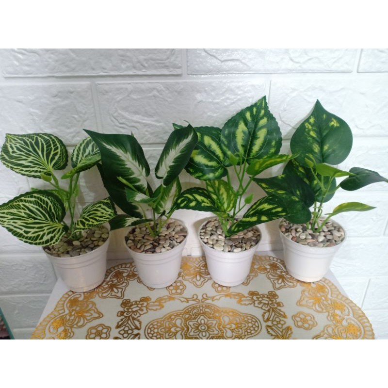 Bunga Hias Artificial Murah Tanaman Daun
