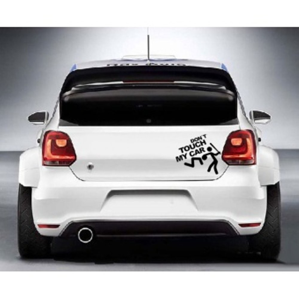 Jual Sticker Mobil Jdm Dont Touch My Car Shopee Indonesia