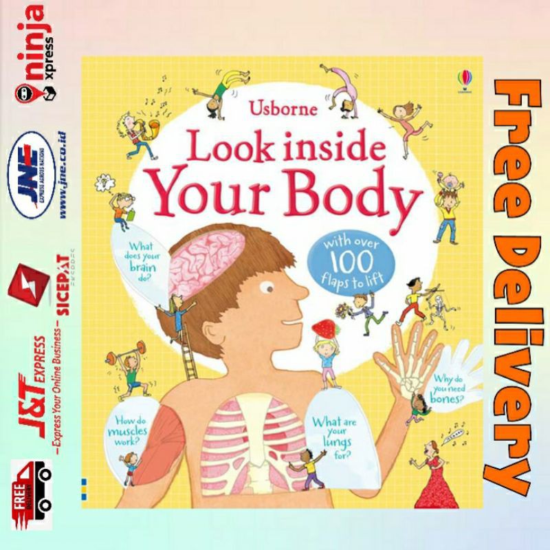 Jual Usborne Look Inside Your Body | Shopee Indonesia