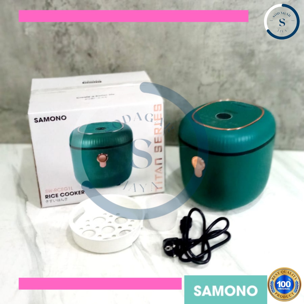 Jual SAMONO SW-RCEG1L Smart Rice Cooker Digital Multifungsi 8 In 1 400 ...