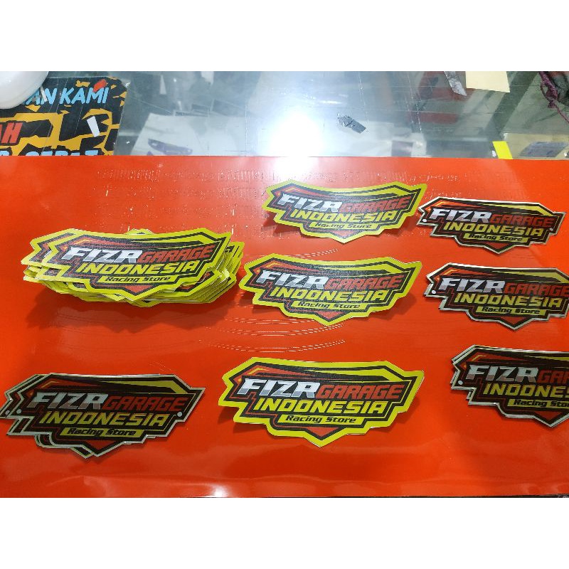 Jual Sticker Fizr Garage Indonesia - Kulit jeruk Original Ganteng ...