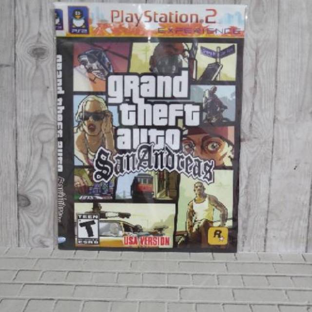 Jual Grand Theft Auto San Andreas PS2 Original - Kab. Badung