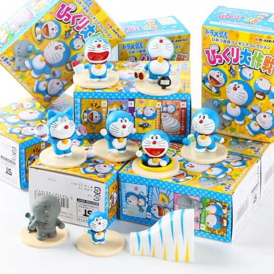 Jual Action figure doraemon set 8 box | Shopee Indonesia