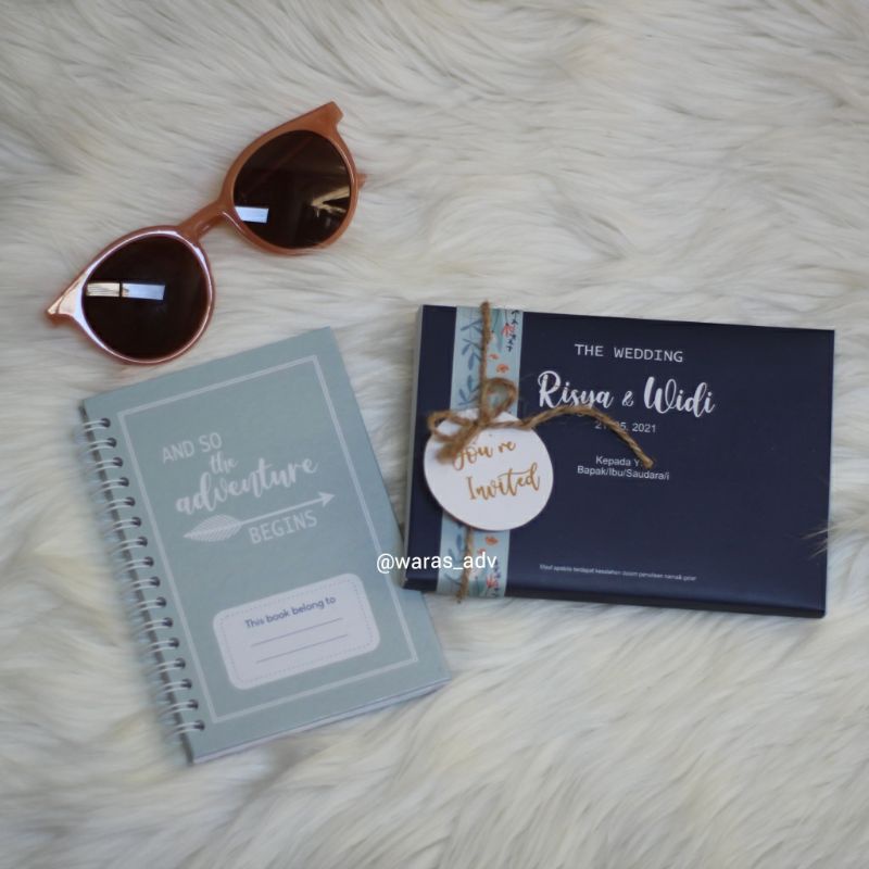 Jual undangan nikah notebook | Shopee Indonesia