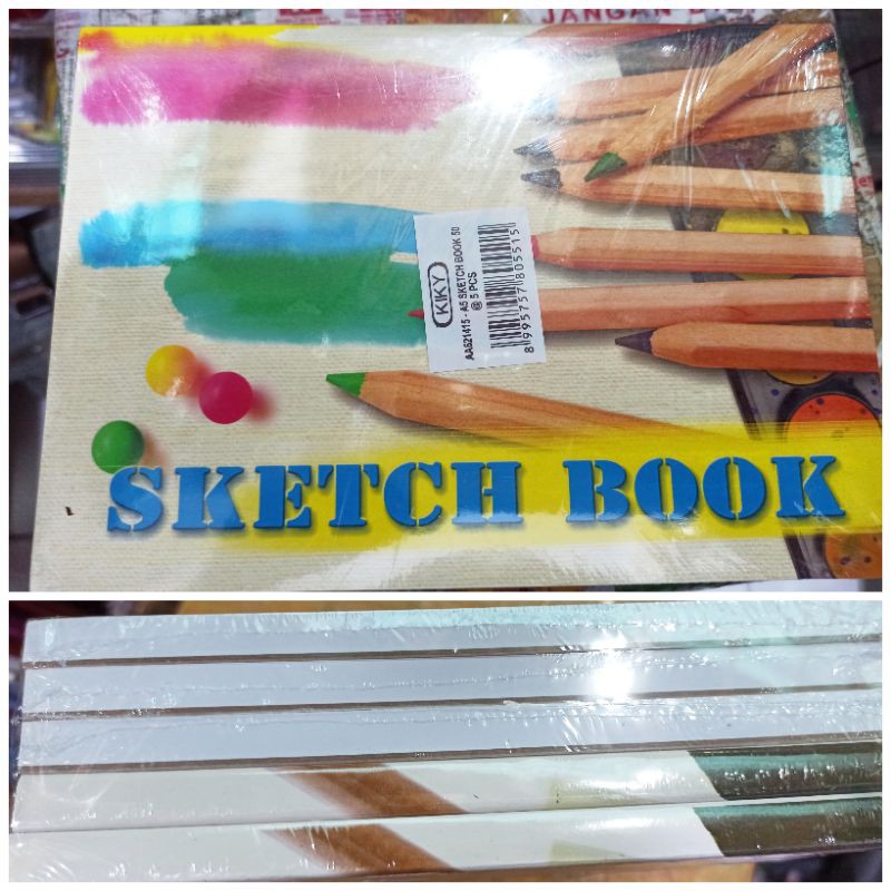 Jual Buku gambar SKETCHBOOK A5 Kiky 15x21cm Shopee Indonesia