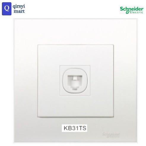 Jual Telephone Outlet Schneider/Clipsal 1gang RJ11 | Shopee Indonesia