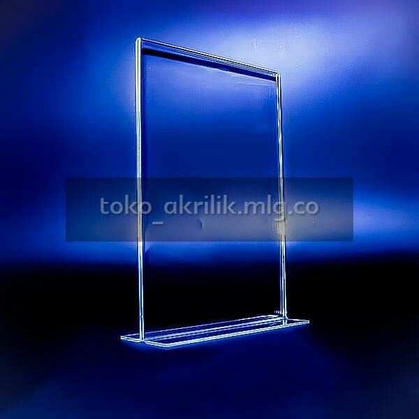 Jual acrylic display stand kertas , brosur a4 / akrilik a4 | Shopee ...