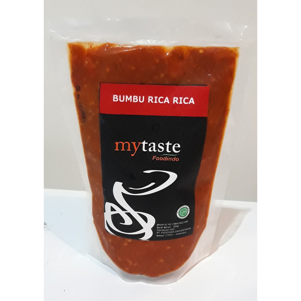 Jual My Taste Bumbu Rica - Rica 500 gram | Shopee Indonesia