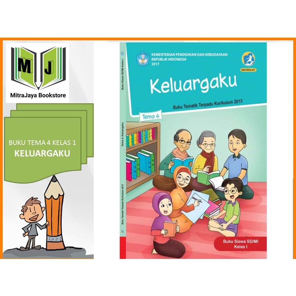 Jual BUKU TEMATIK TERPADU KELAS 1 TEMA 4 EDISI REVISI TERBARU | Shopee ...