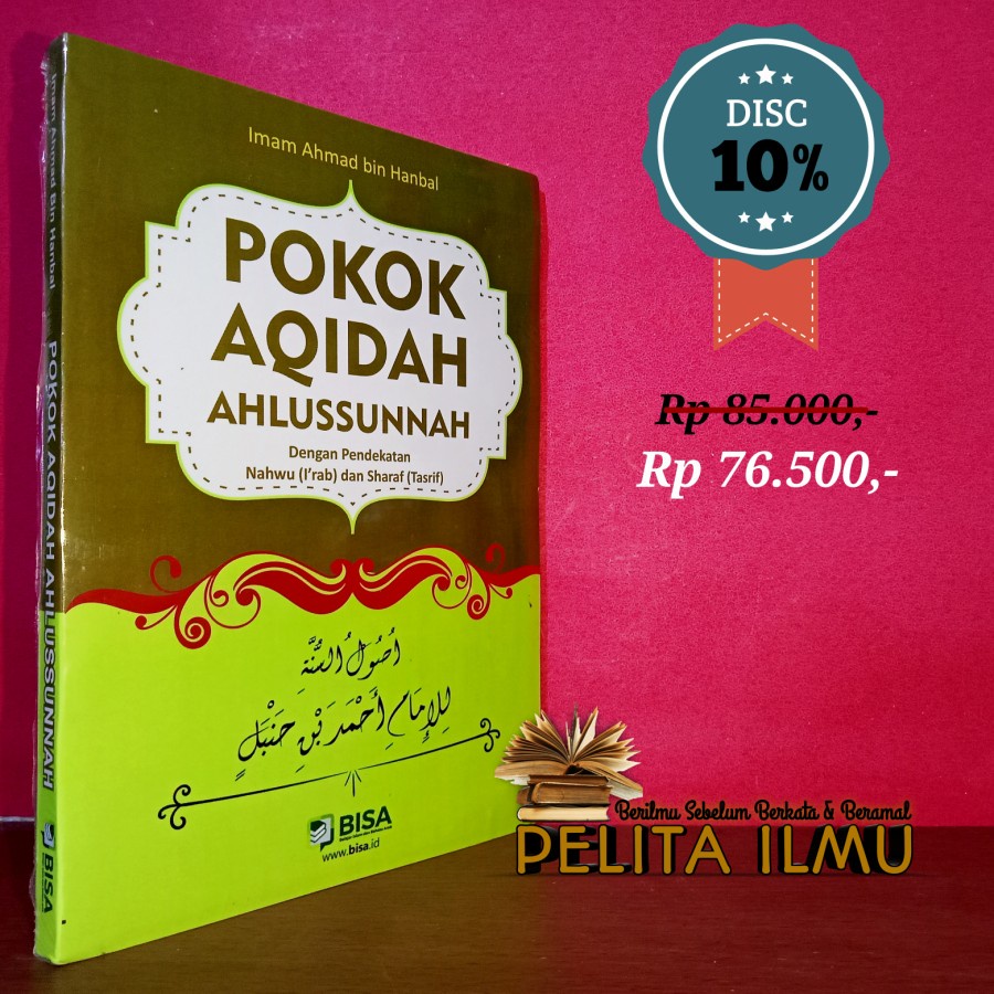 Jual Buku Pokok Aqidah Ahlussunnah Ushulus Sunnah Lil Imam Ahmad ...