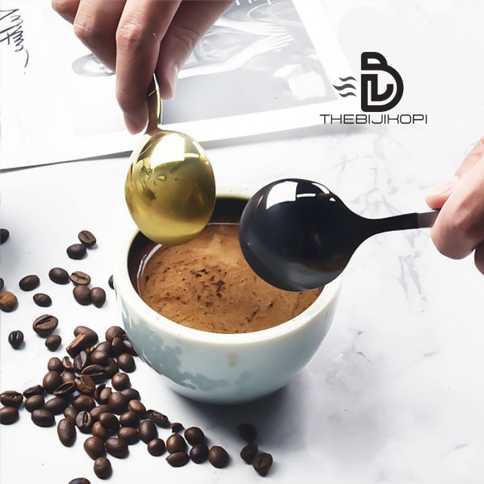 Jual Brewista Cupping Spoon SCAA Standard Titanium Black Sendok Cupping ...