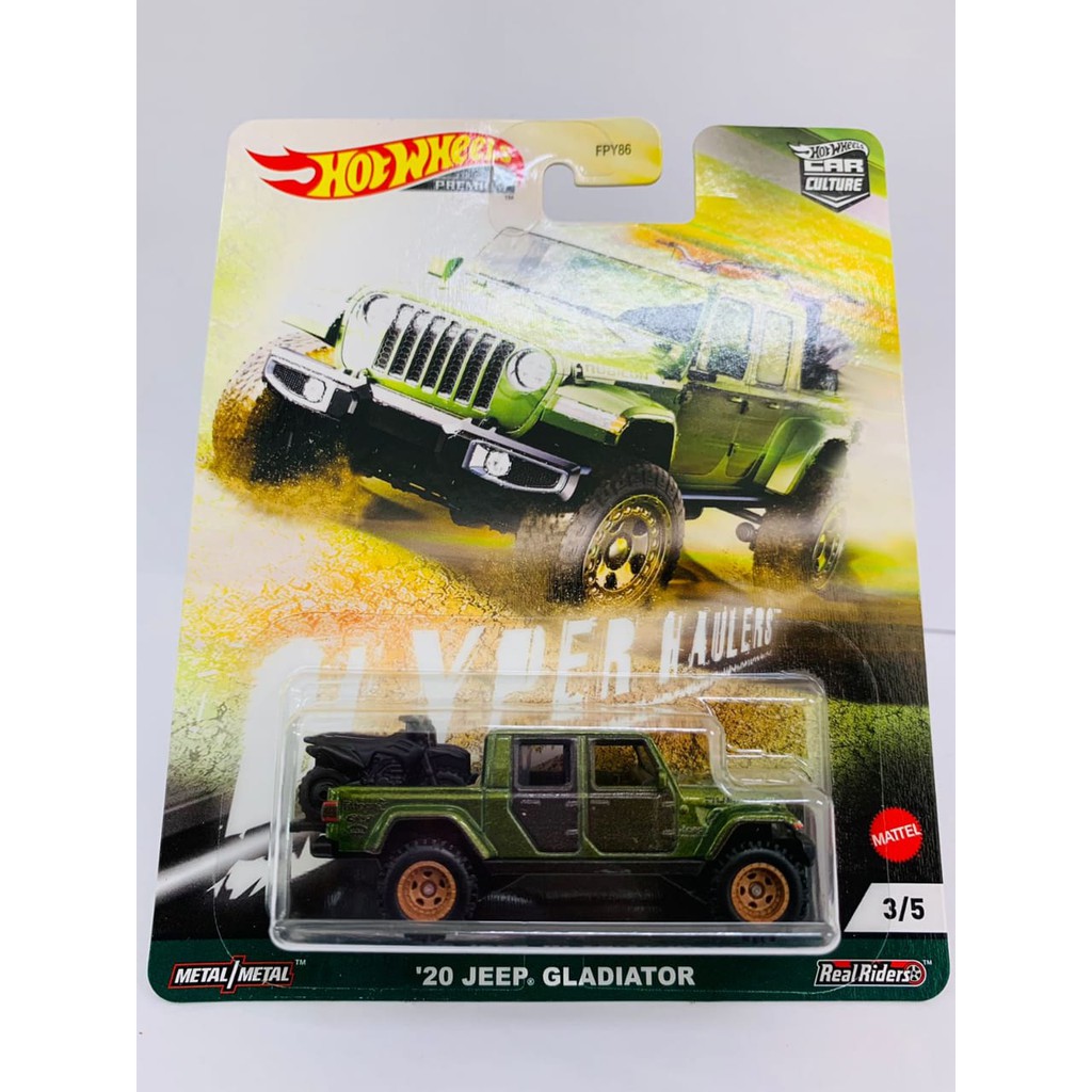 Lot De 5 Hot Wheels Hyper Haulers – Datsun, Ford, Jeep, Baja Bouncer – 1/64
